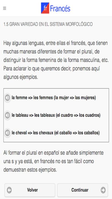 Screenshot #1 pour Aprende Francés
