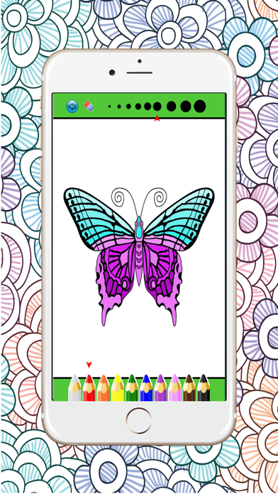 Mandala Coloring Page : Best Colors Therapy Stress Relieving Book For Adult Free iPhone screenshot