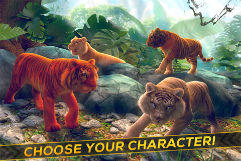 Tiger Run | Animal Simulator Games For Children Free screenshot 4