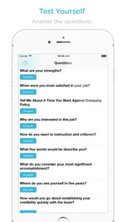 gems - prepare for your job interview iphone resimleri 3