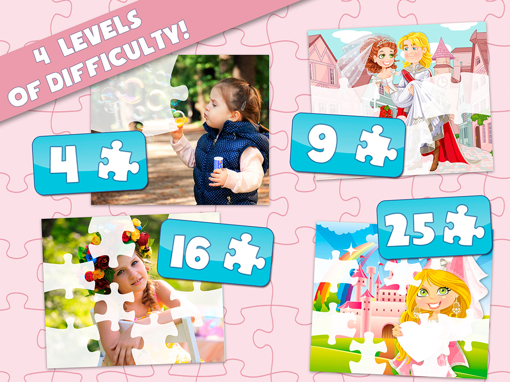 Princess Slide Magic Puzzle & Photos - Princesses Sliding Block Jigsaw Game screenshot 8