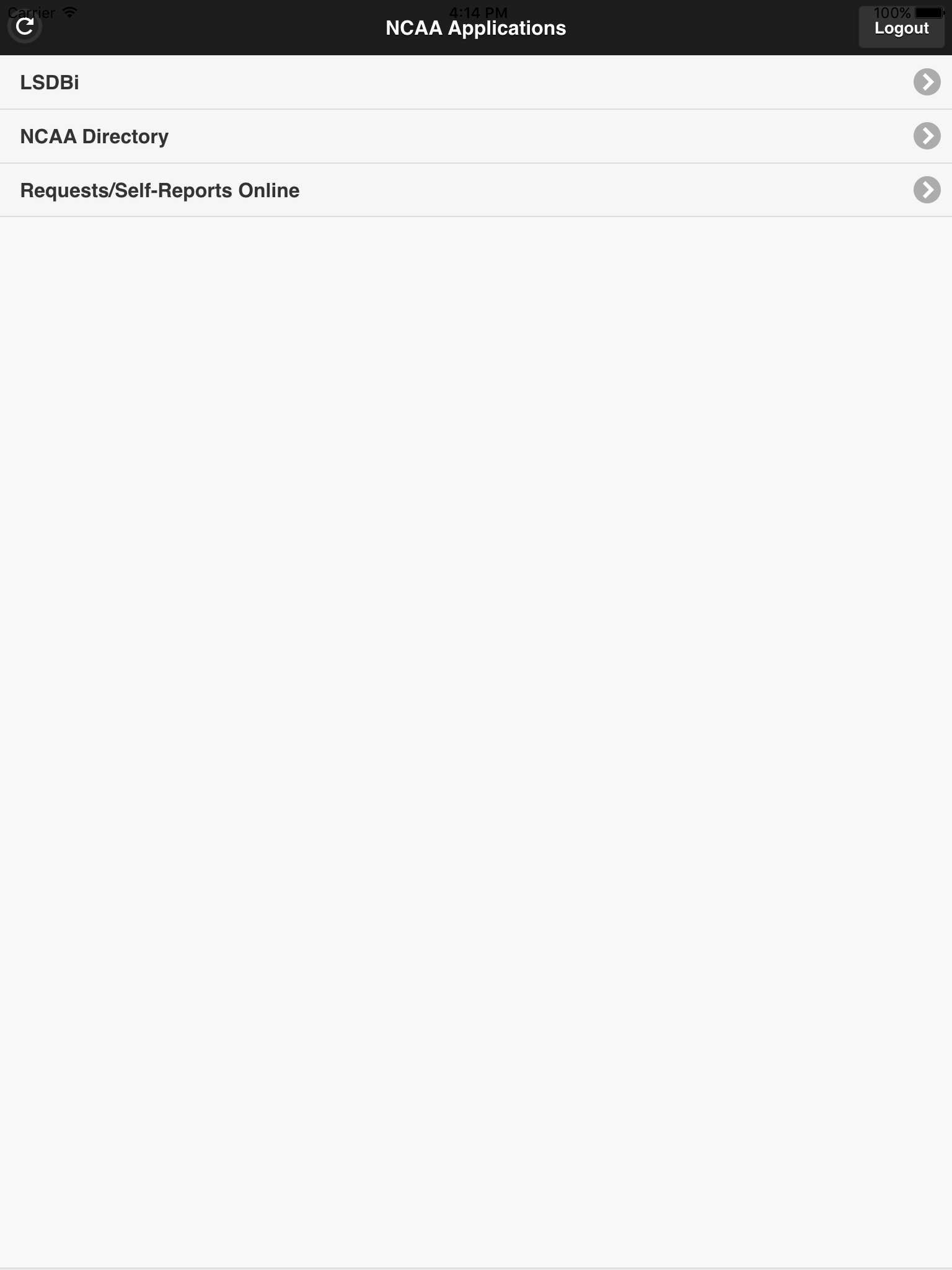 NCAA Apps