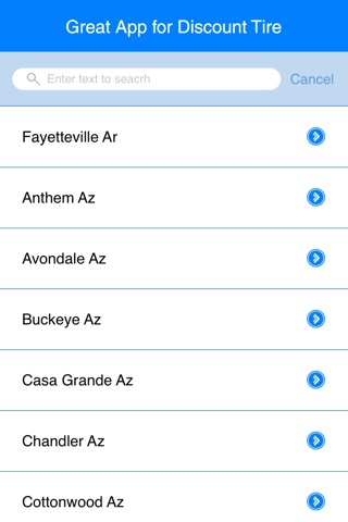 Great App for Discount Tire Stores screenshot 2