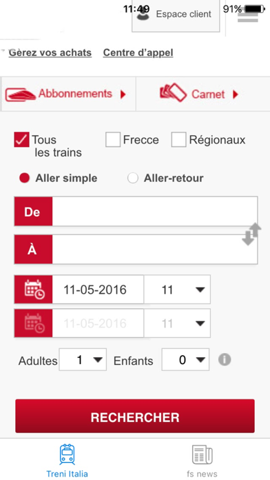 Screenshot #2 pour Train Italy