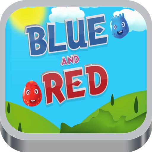 Blue And Red Diamond Collect Game iOS App