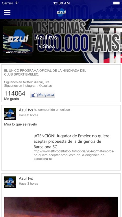 Azul Tvs screenshot-4