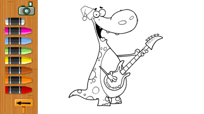 Screenshot #3 pour Dinosaur Colouring Games