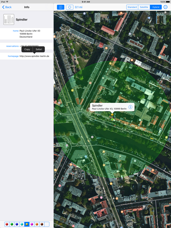 Screenshot #5 pour AB Contact Map