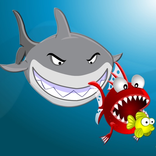 Splashy Hungry Piranha Shark Fish World Evolution icon