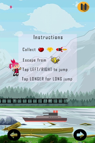 Rocket Girl Pro : Flying Challenge for Pink Princess screenshot 2