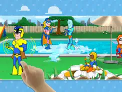 Cyclorama Superheroes iPad image 1