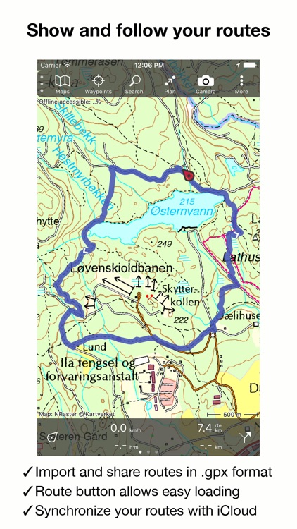 Topo GPS Norway