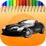 The Car Coloring Book : Educational Learning Games For Kids & Toddler