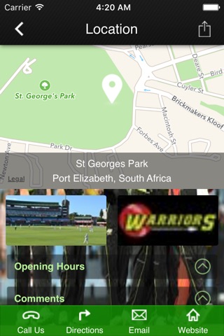 Warriors Cricket screenshot 2