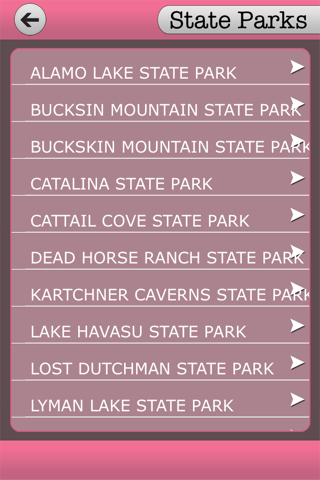 Arizona - State Parks & National Parks screenshot 4