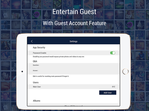 Screenshot #4 pour Photo+Video Locker FREE - Personal Private Picture & data Vault Manager