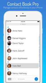 Contact Book Pro screenshot