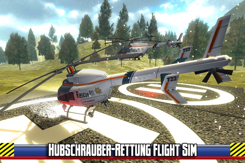 911 Rescue Helicopter Flight Simulator - Heli Pilot Flying Rescue Missions screenshot 3