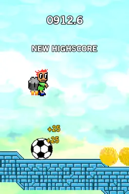 Game screenshot Jetpack Dribble Hero - endless soccer ball kick mod apk