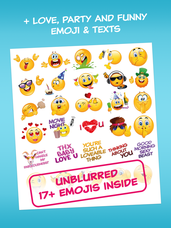 Screenshot #5 pour Flirty Dirty Emoticons - Adult Emoji for Texts and Romantic Couples