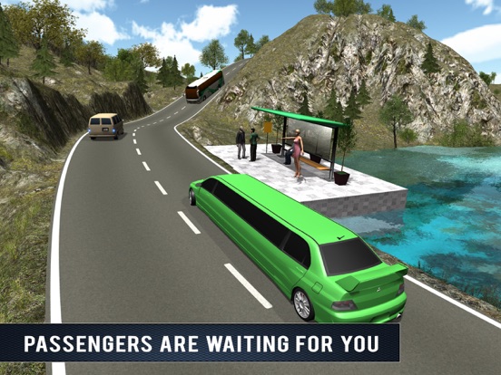 Screenshot #4 pour Up Hill Limo Off Road Car Rush