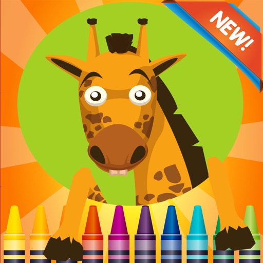 Preschool Coloring Book: coloring pages games free for toddlers and kids icon