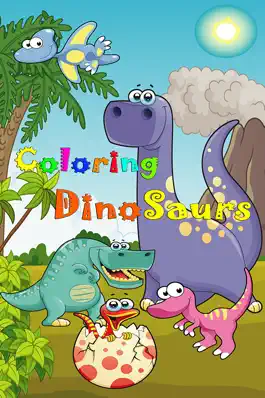 Game screenshot Dinosaur Coloring Pages Game Free For Kindergarten mod apk