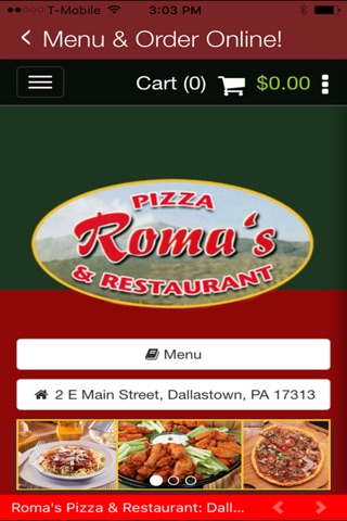 Roma’s Pizza & Restaurant screenshot 4