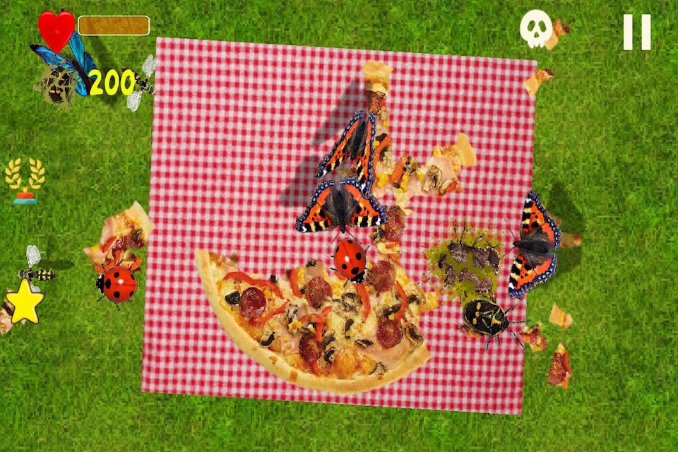 Pizza Defense : Pizza games, bug games,killing games screenshot 3