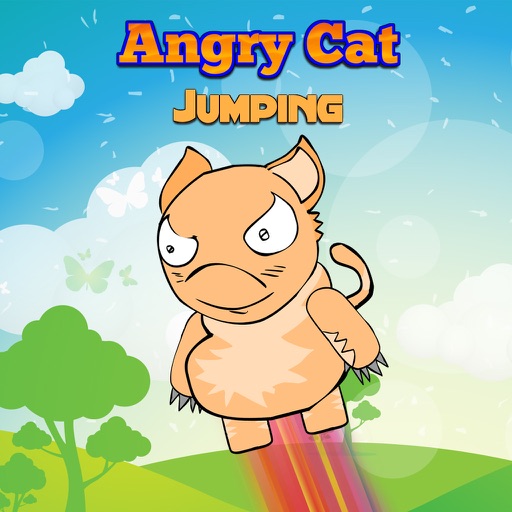 Angry Cat Jump - Free Endless Jumping Game iOS App