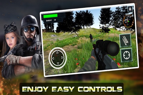 Sniper Guard Mission - Be the defender of the girl of chief screenshot 4