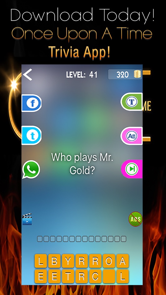 #5. Ultimate Trivia App – Once Upon A Time Family Quiz Edition (iOS) 由: Satyadev Mahalingashetty