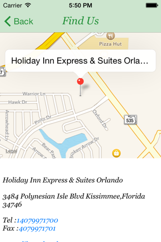 Holiday Inn Express and Suites Orlando screenshot 4