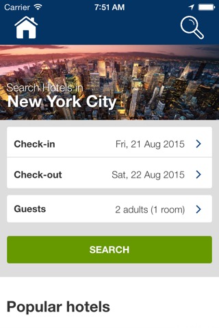 ニューヨークのホテル+ホテル今夜ニューヨークで検索して、価格を比較しますのおすすめ画像1