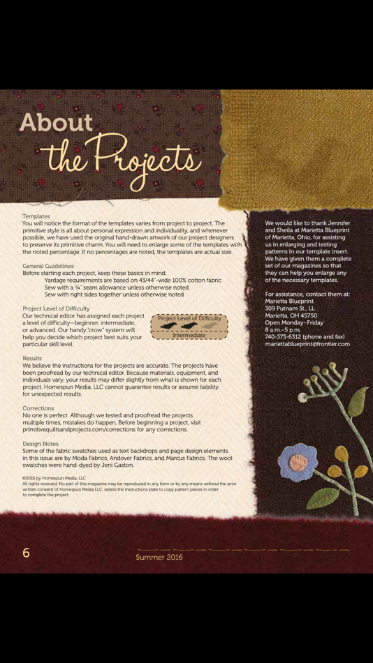 #2. Primitive Quilts and Projects (iOS) 由: Magzter Inc.