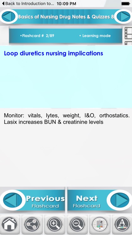 Basics of Nursing Drug 4600 Flashcards screenshot-3