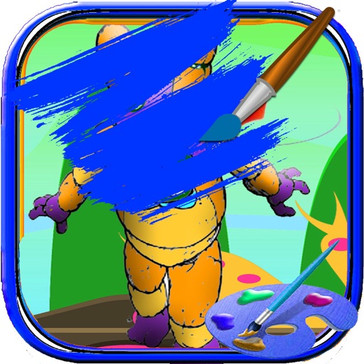 Color For Kid Cast freddy Version iOS App