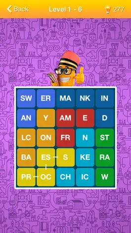 Game screenshot Worders: Word Parts - new word search puzzle game, find, gather and guess words on the field mod apk