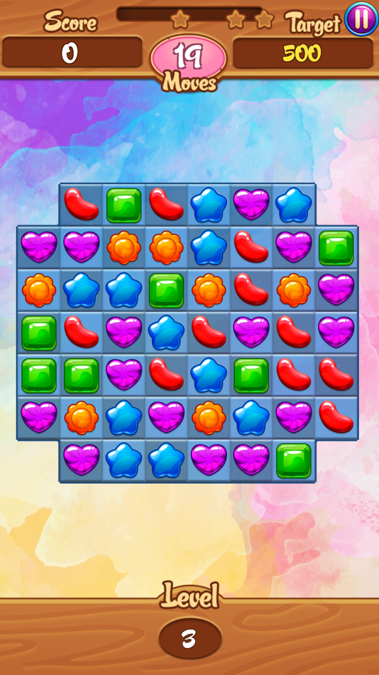 #3. Candy Funny Match (iOS) 来自: Phornsak Tibyakad