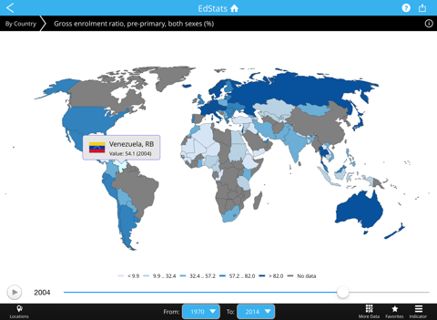 World Bank EdStats DataFinder iPad screenshot 4 - Reference app