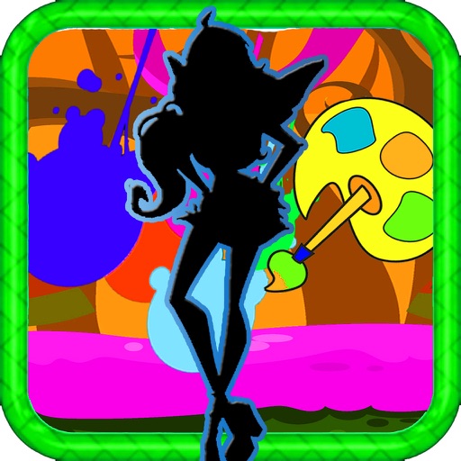 Kids Coloring Books Cartoons Winx Club Edition icon