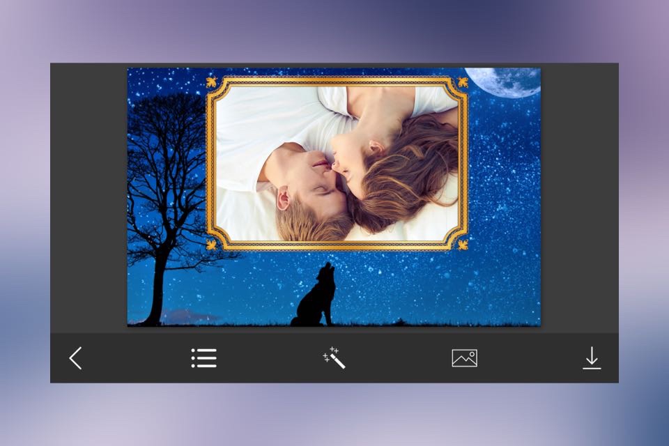 Wolf Photo Frame - Great and Fantastic Frames for your photo screenshot 2