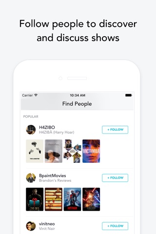 Goodshows - Discover Movies and TV Shows with Friends screenshot 3