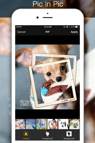 Rapit Photo Editor - PIP, Collage & Frame Maker HD screenshot 2