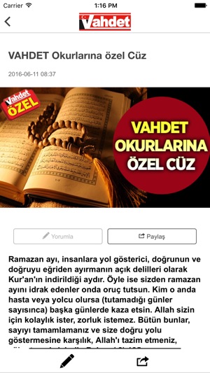Vahdet Gazetesi(圖2)-速報App