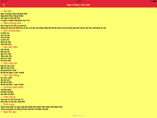 Screenshot #5 pour Ngày lành tháng tốt ®