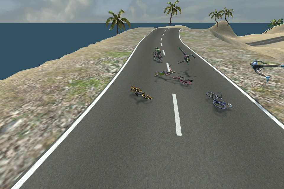 Over The Bars - Road Bike Racing screenshot 3