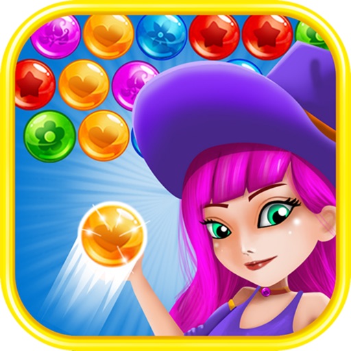 Witch Bird Eggs Pop: Bubble Shooter Icon