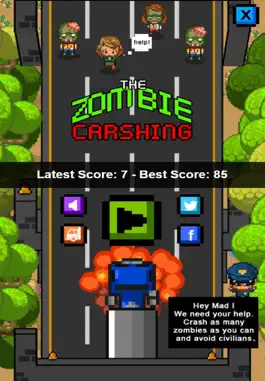 Game screenshot Zombie Crashing by Dead Season Band mod apk