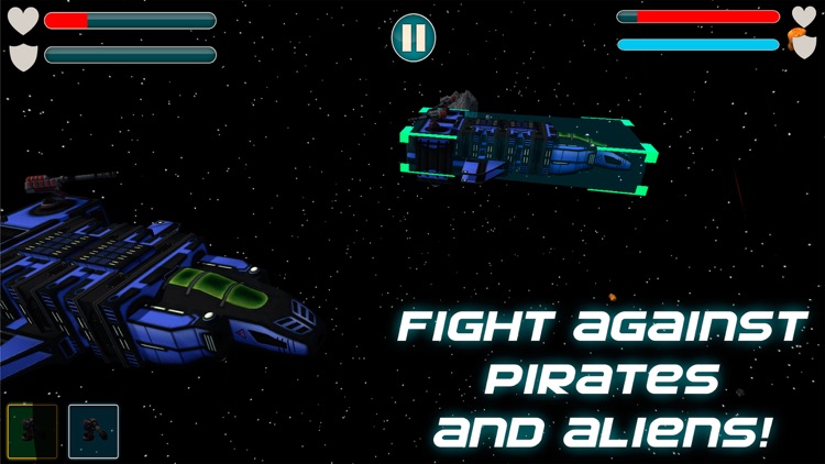Spaceship Fighting Battle Wars 3D Full